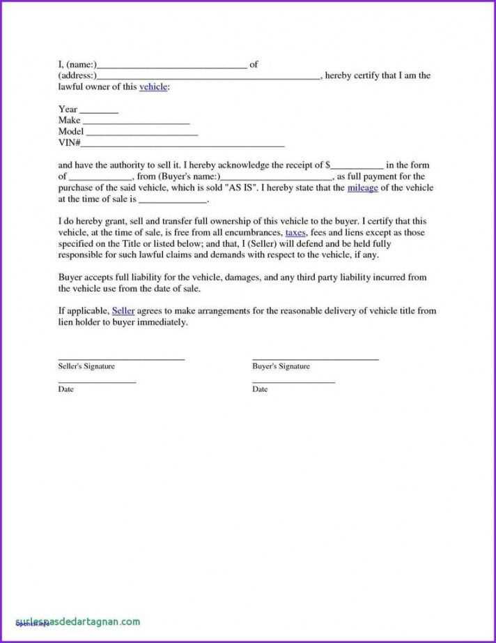 auto lien release letter template