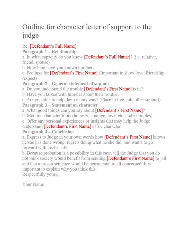 remorse letter to judge template