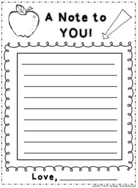 back to school letter template