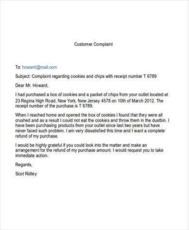 barking dog complaint letter template