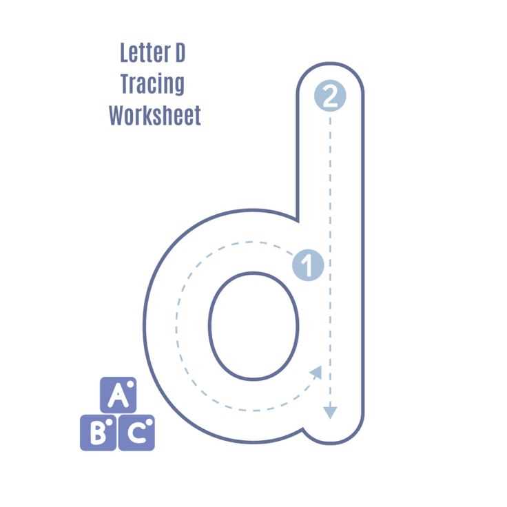 letter d template free