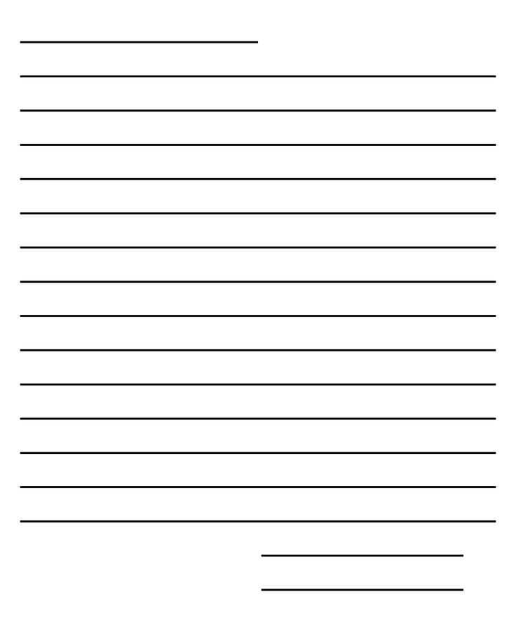 blank letter template free download