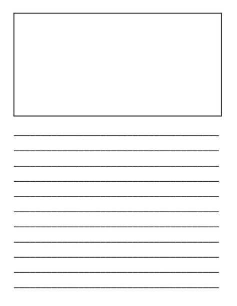 blank letter template ks2