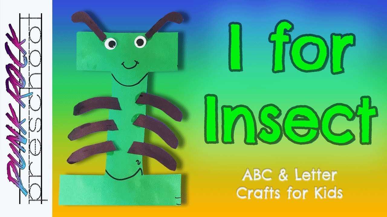 letter i iguana craft template