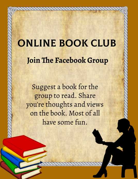 book club letter template
