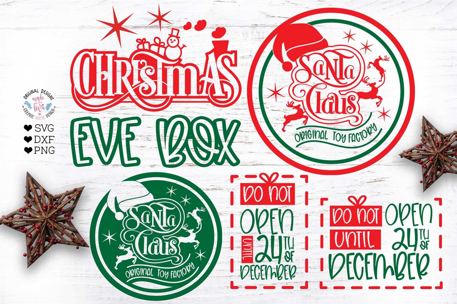 christmas eve box letter template