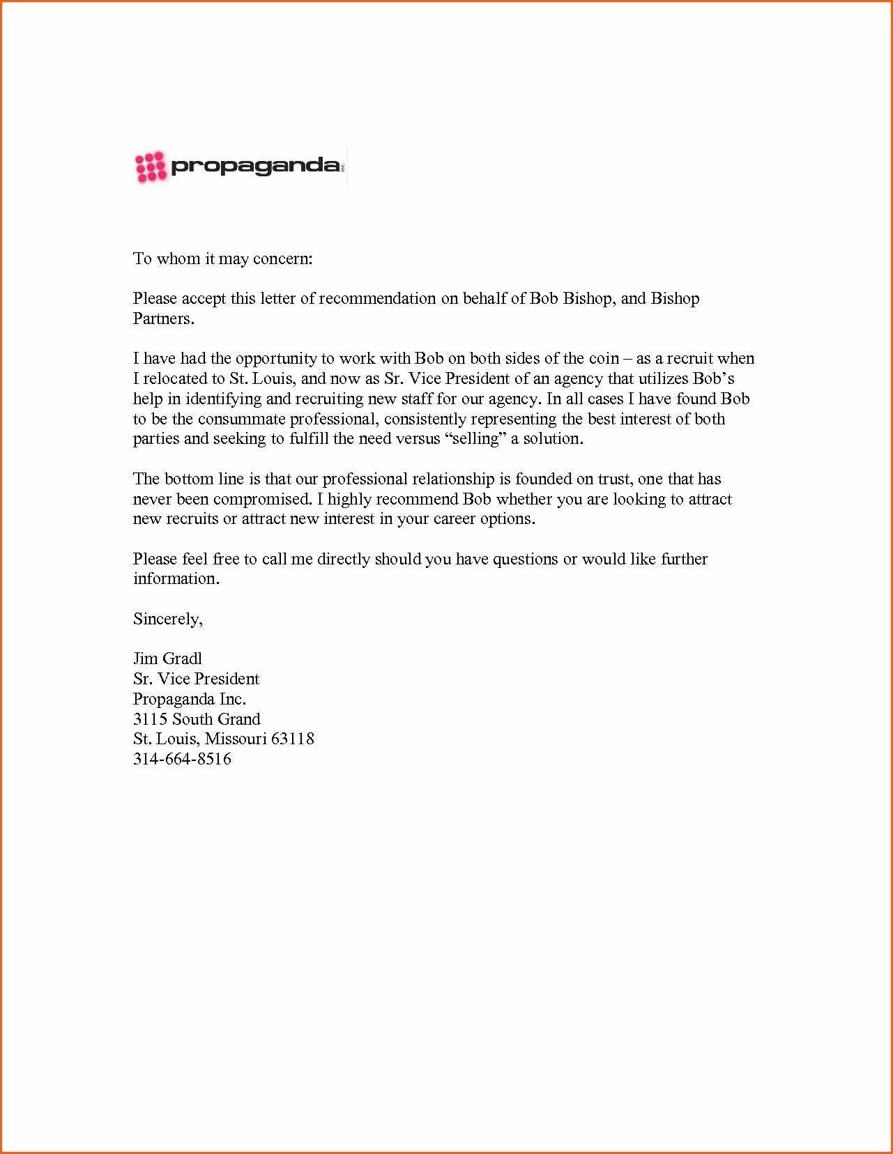to whom it may concern letter template