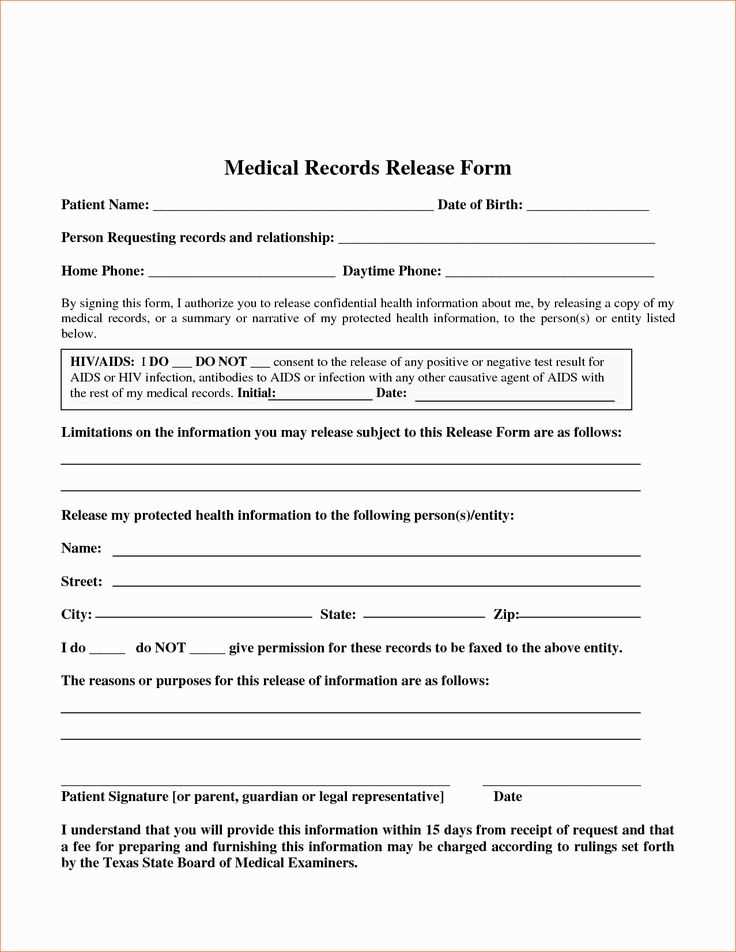 request for medical records letter template