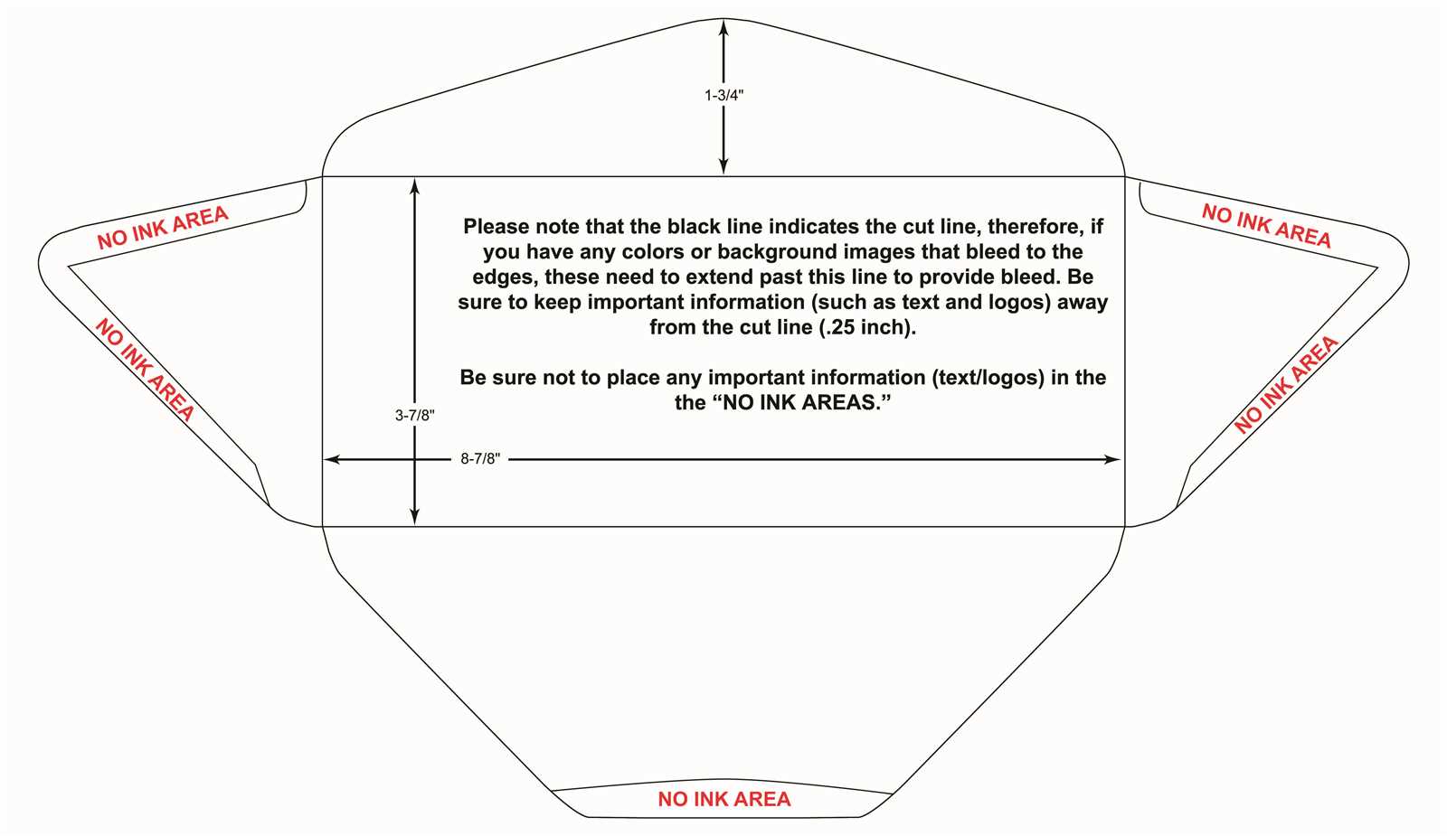 word letter template for window envelope