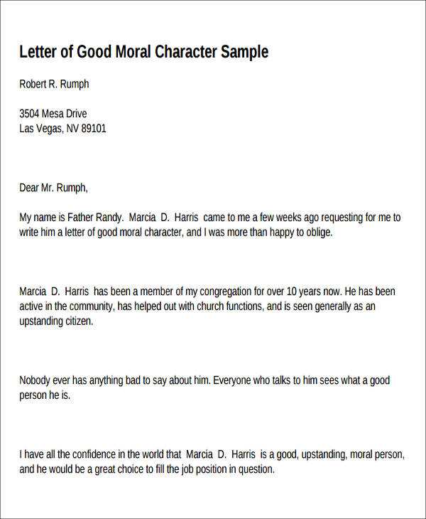 character letter template word