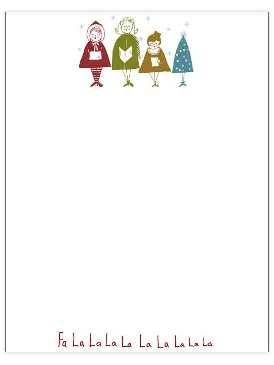 christmas card letter template