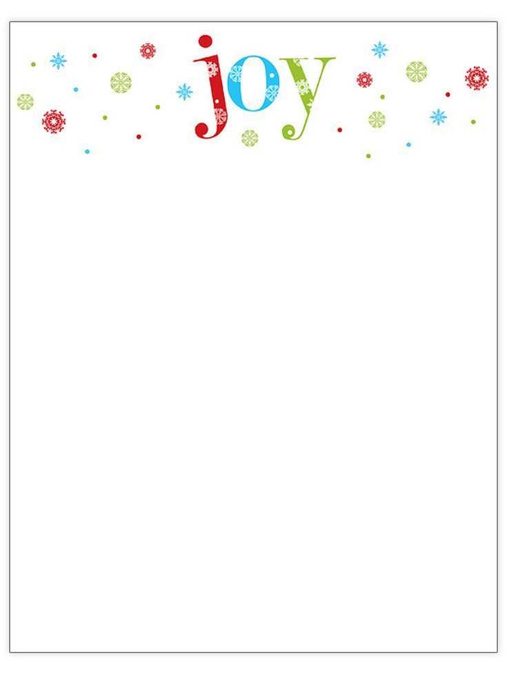 christmas holiday letter template