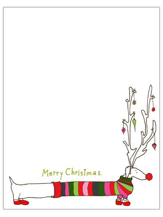 christmas letter google doc template