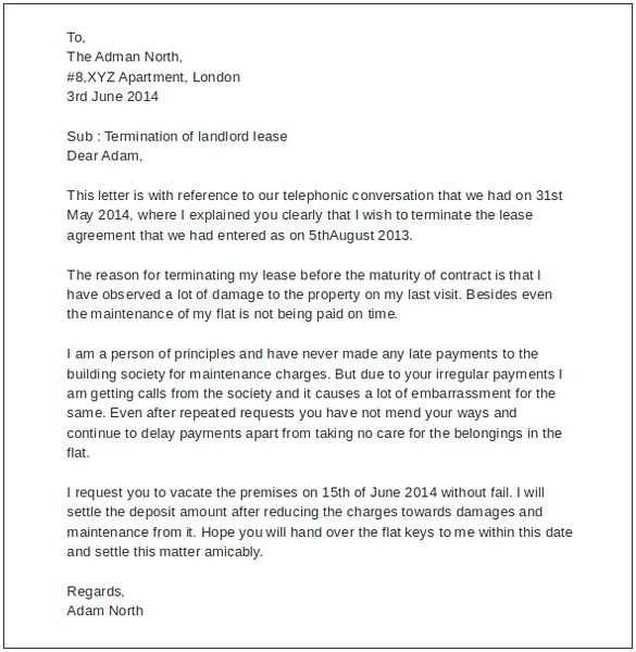 landlord consent letter template