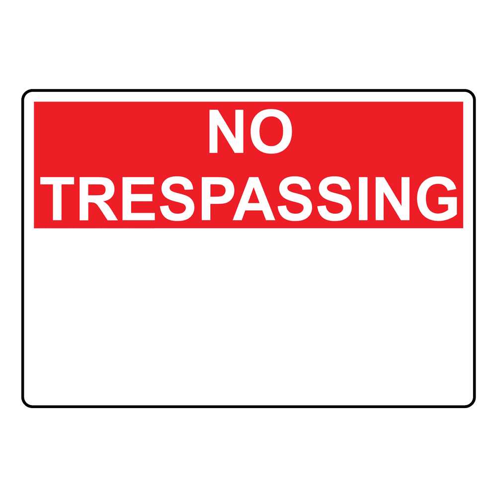 no trespassing letter template virginia