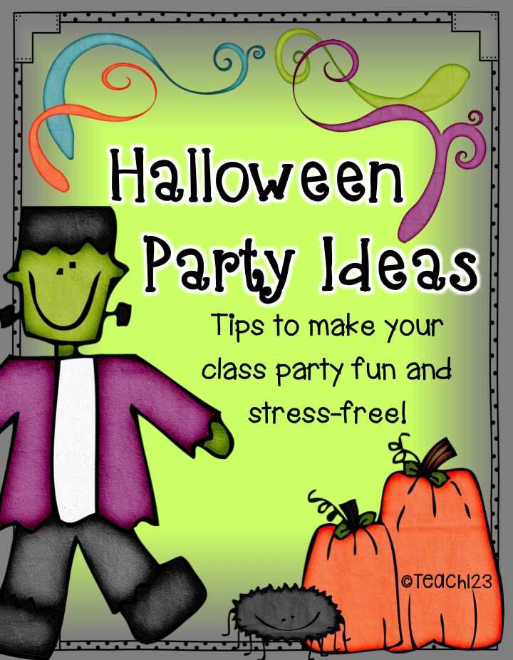 classroom halloween party letter to parents template