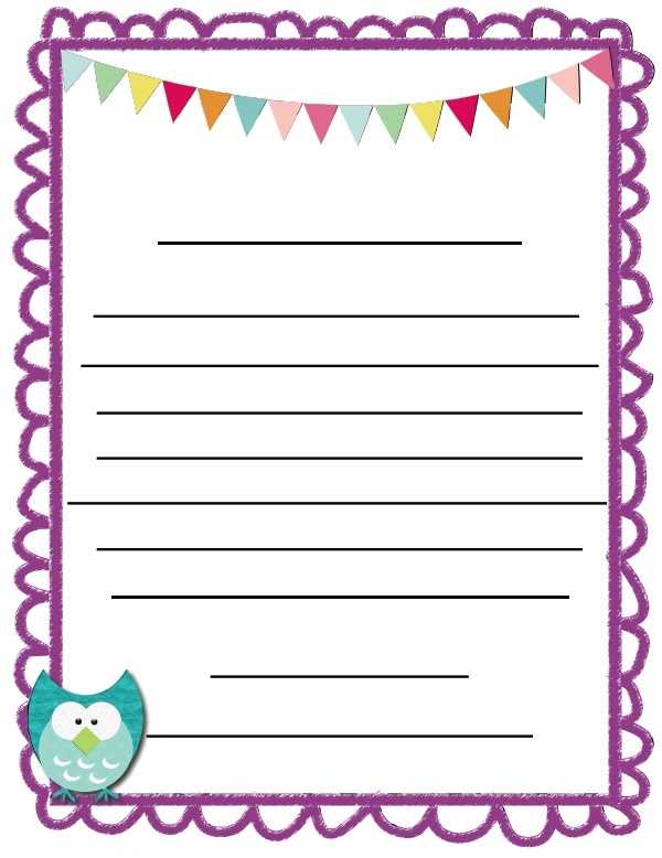 classroom party letter template