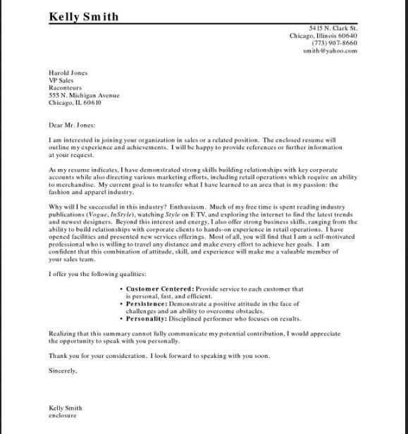 cover letter linkedin template