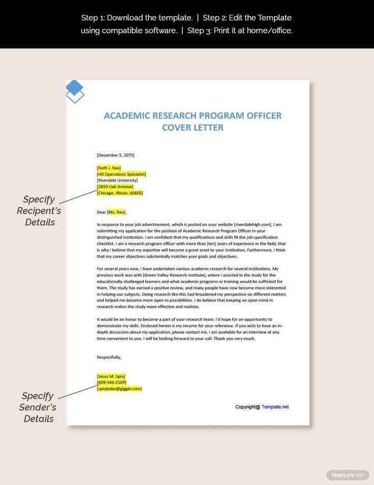 cover letter pdf template