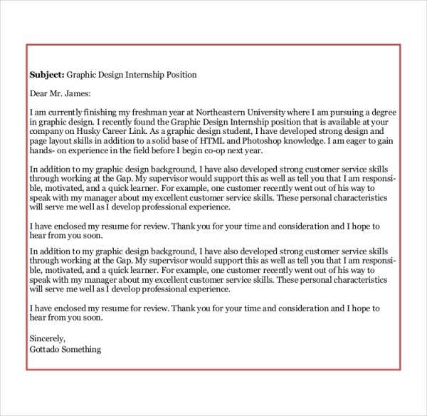 cover letter template designer