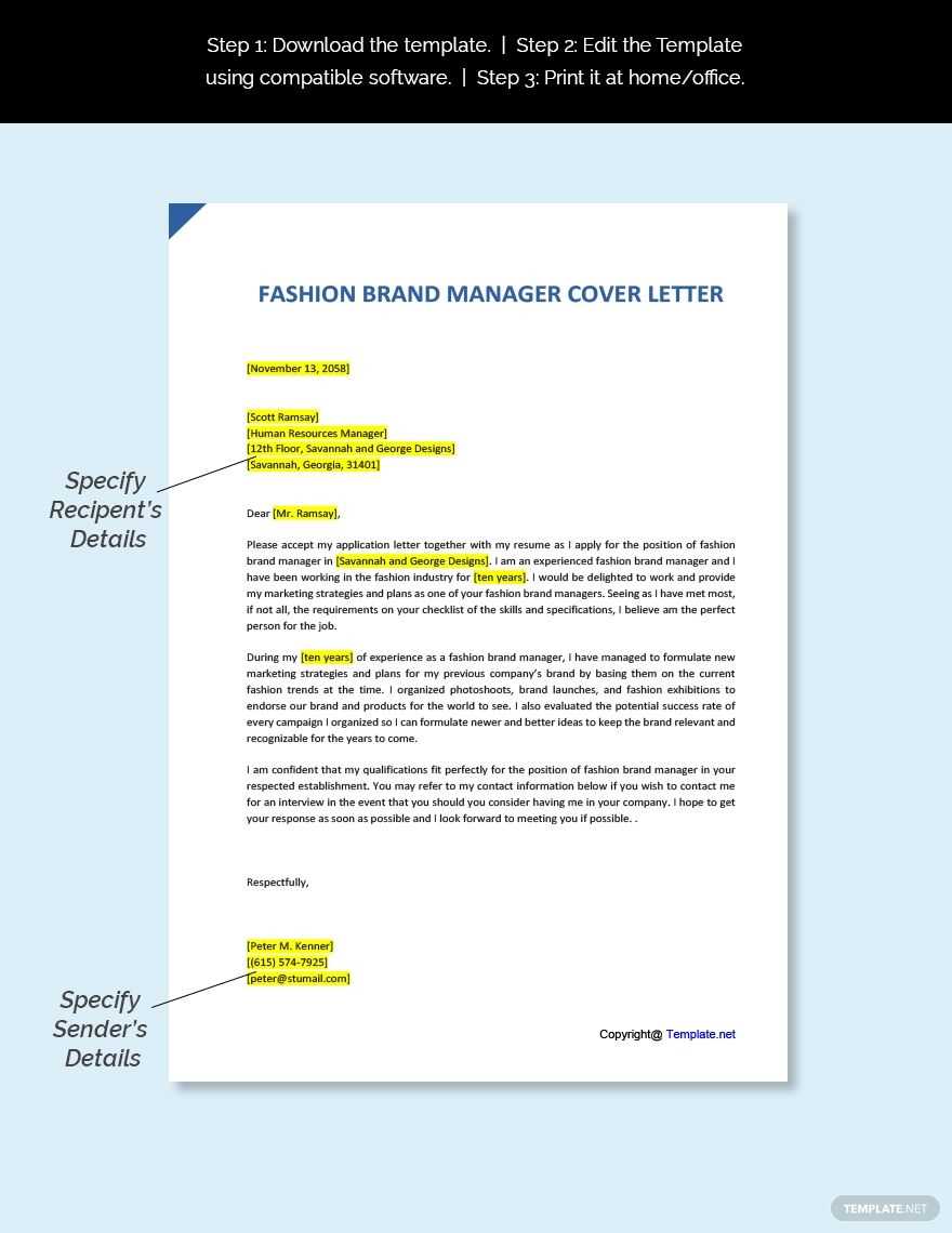 cover letter template education