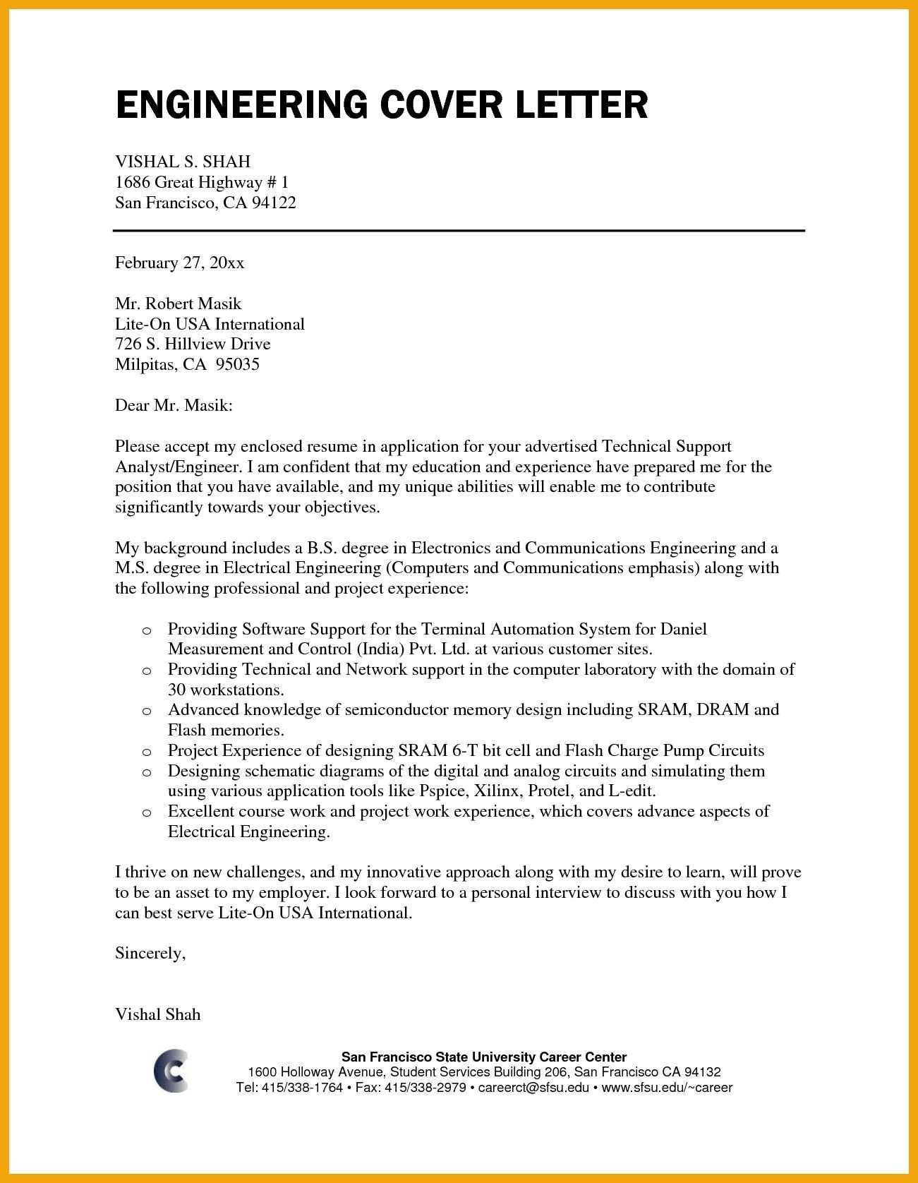 cover letter template electrician