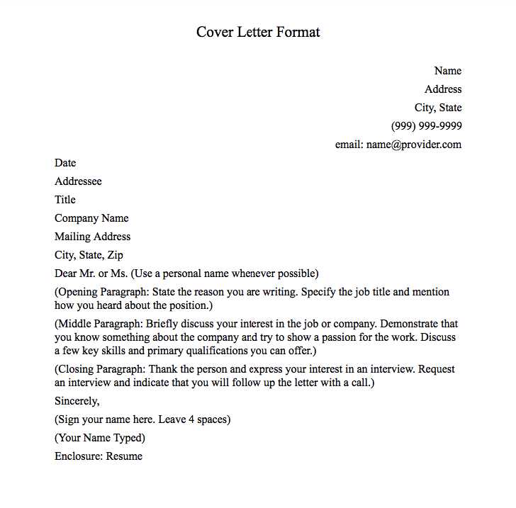 cover letter template with photo