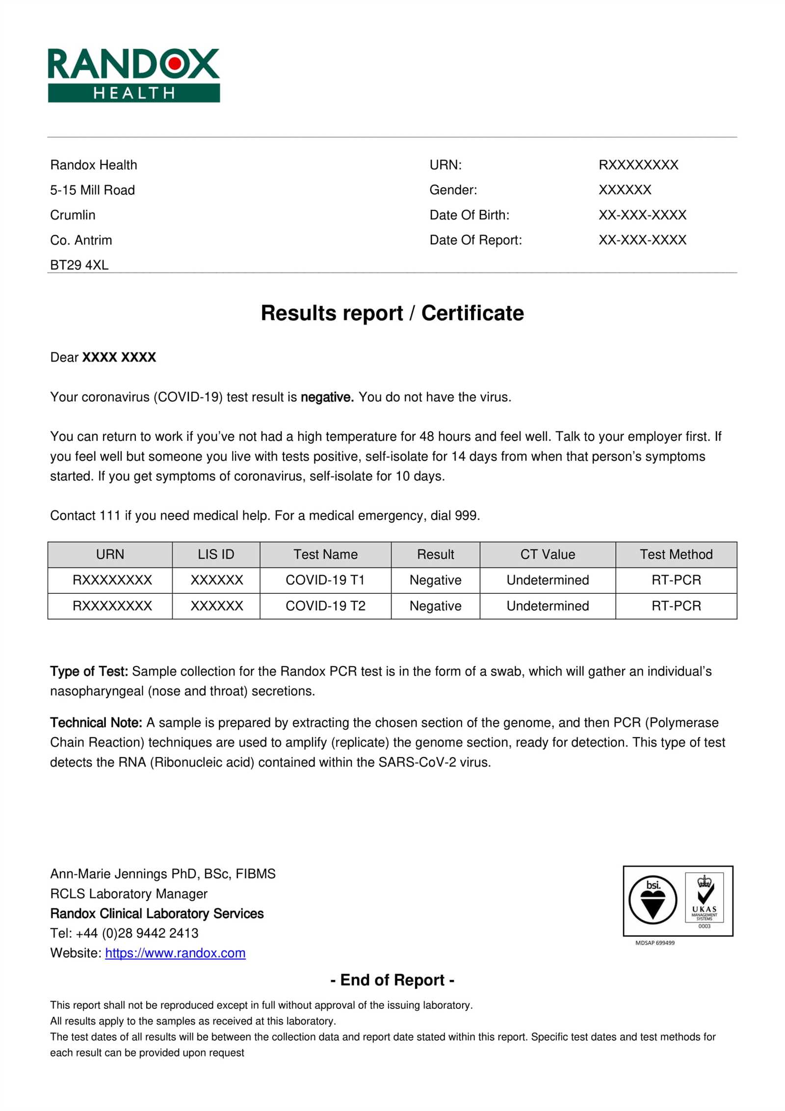 covid hardship letter template