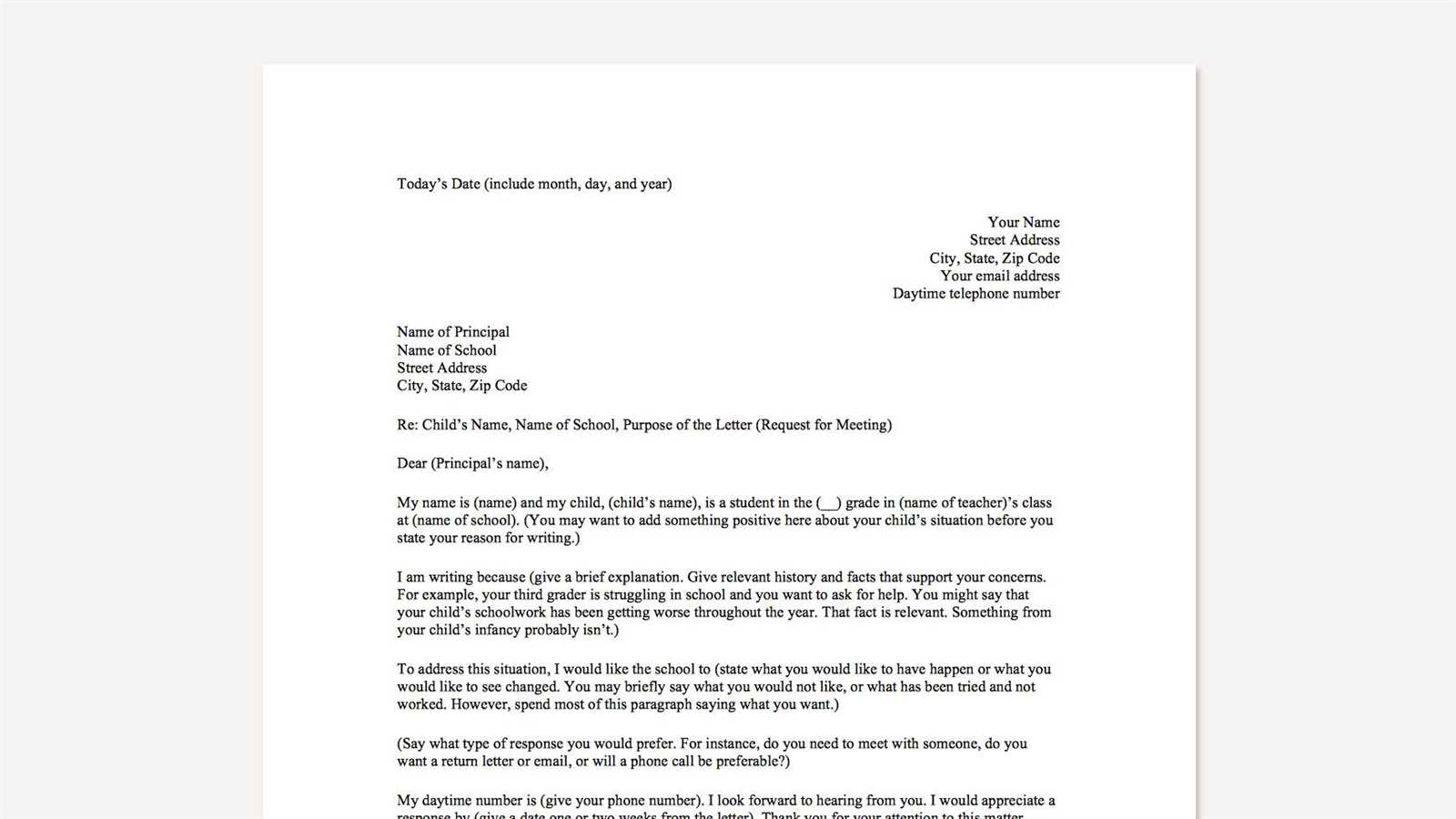 covid work letter template
