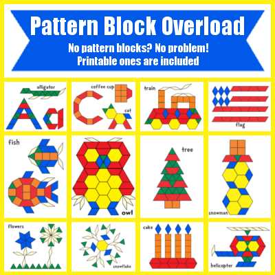 pattern block letter templates