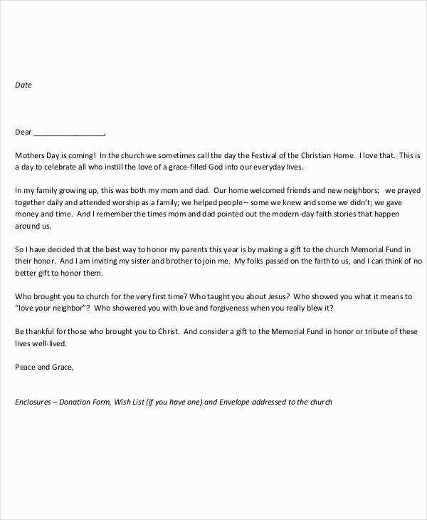 death notification letter template