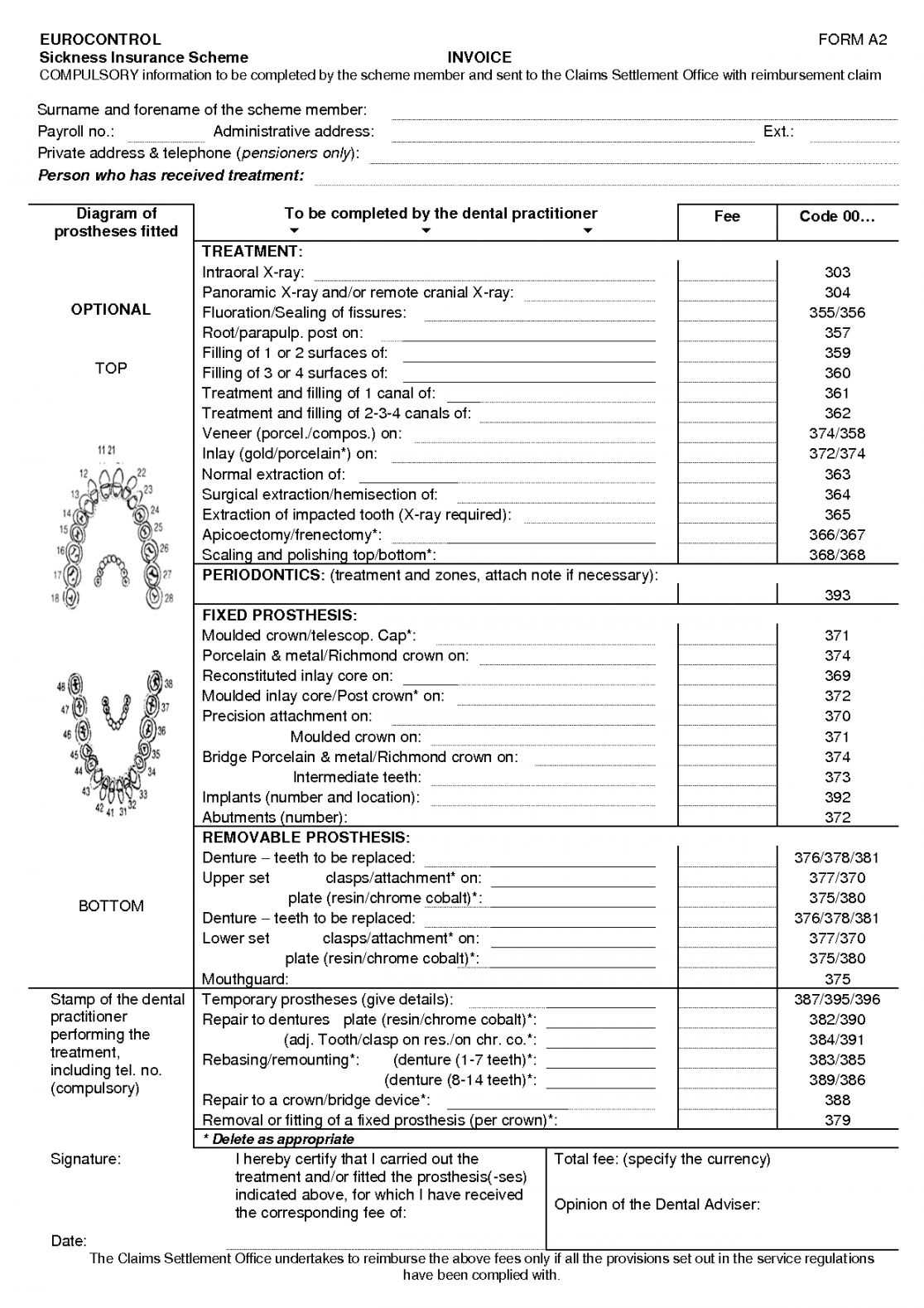 dental clearance letter template