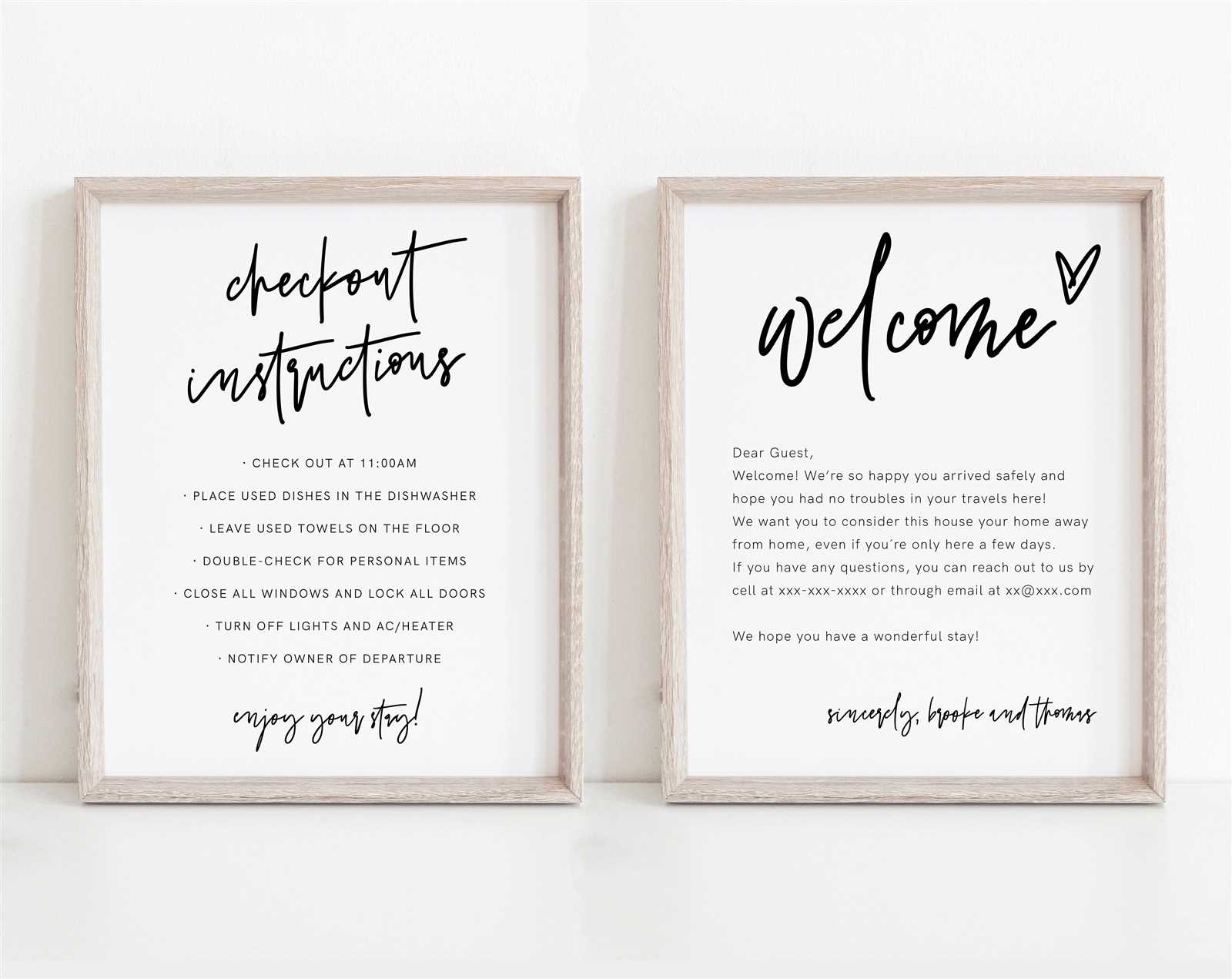 airbnb welcome letter template free