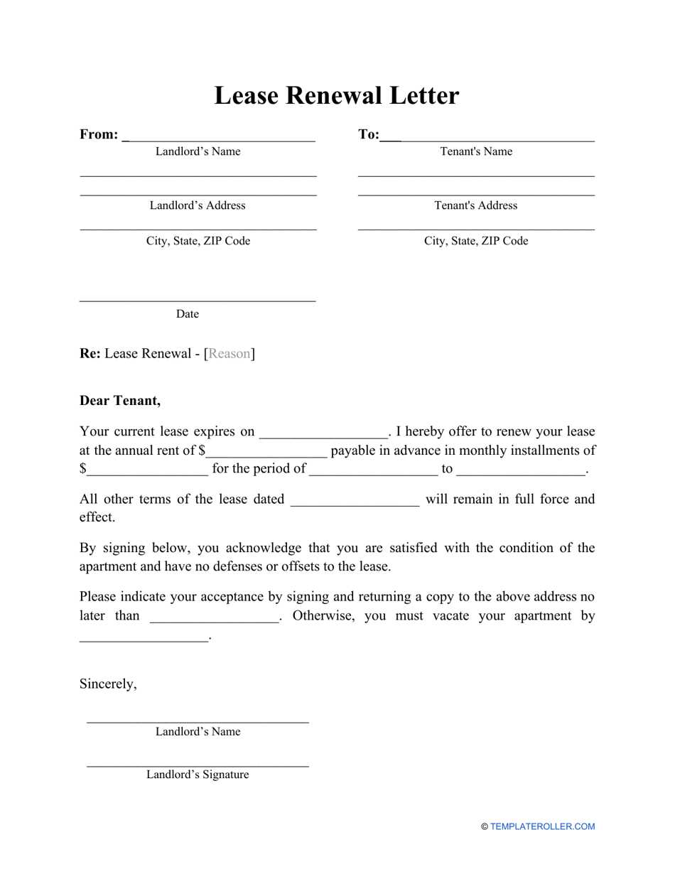 non renewal insurance letter template