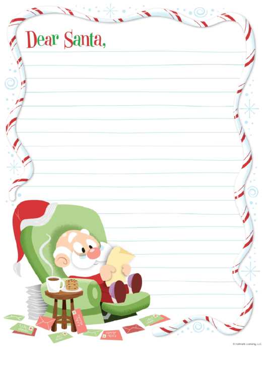 downloadable christmas letter templates free