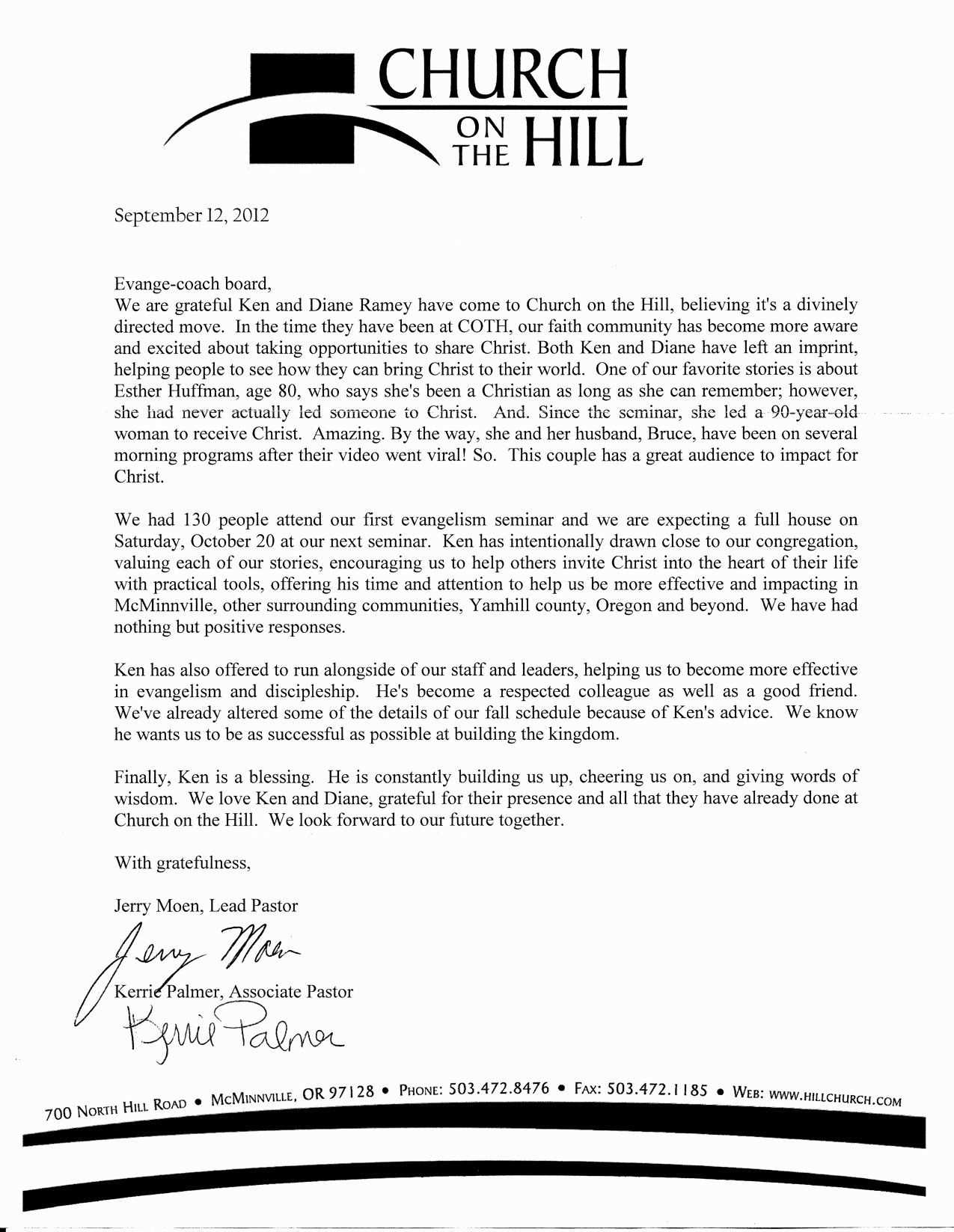 pastoral reference letter template