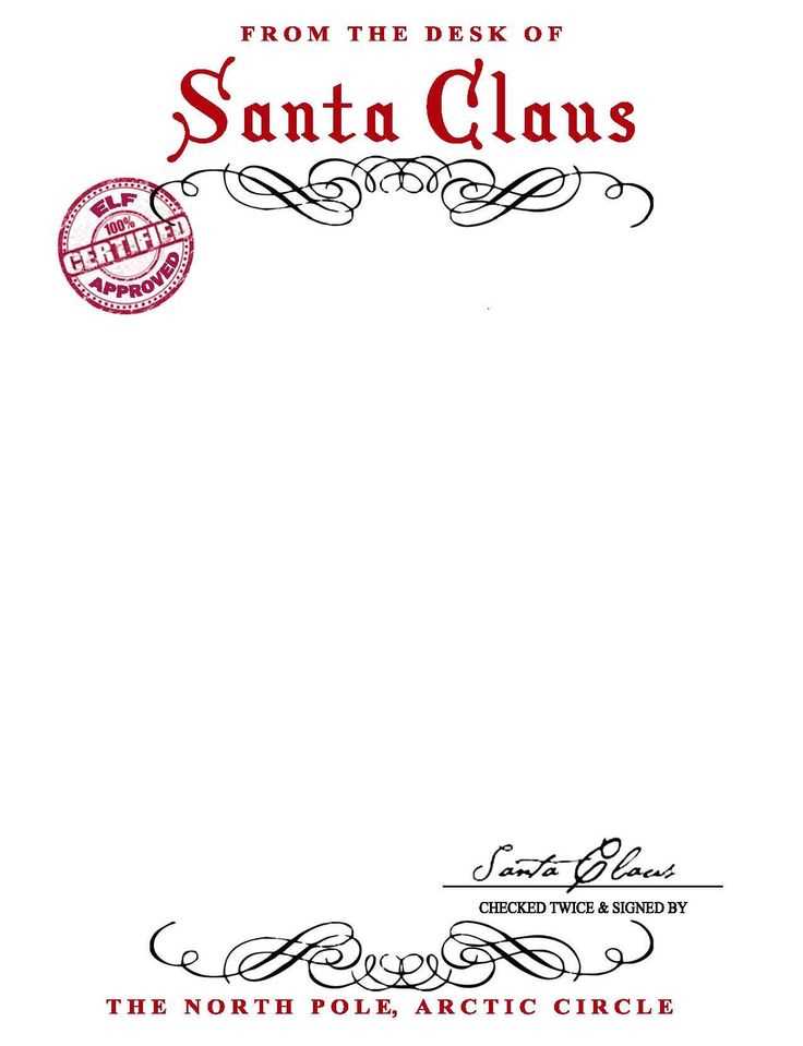 letter from mrs claus template