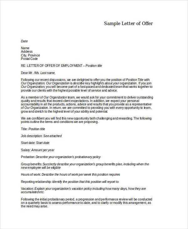 conditional job offer letter template uk