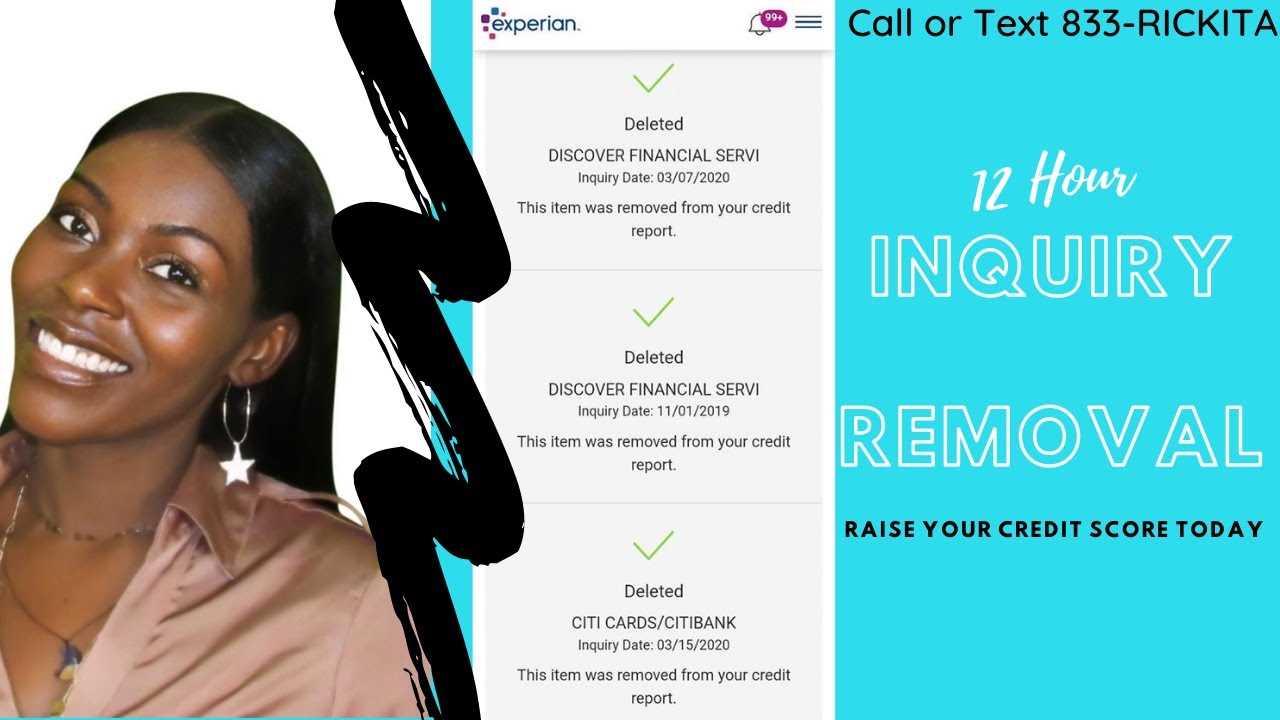 hard inquiry removal letter template