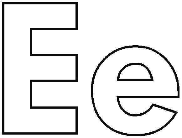 e letter template