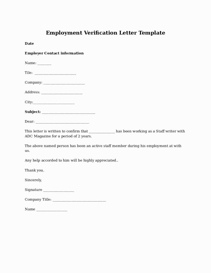 ein verification letter template