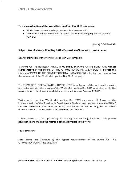 eoi letter template