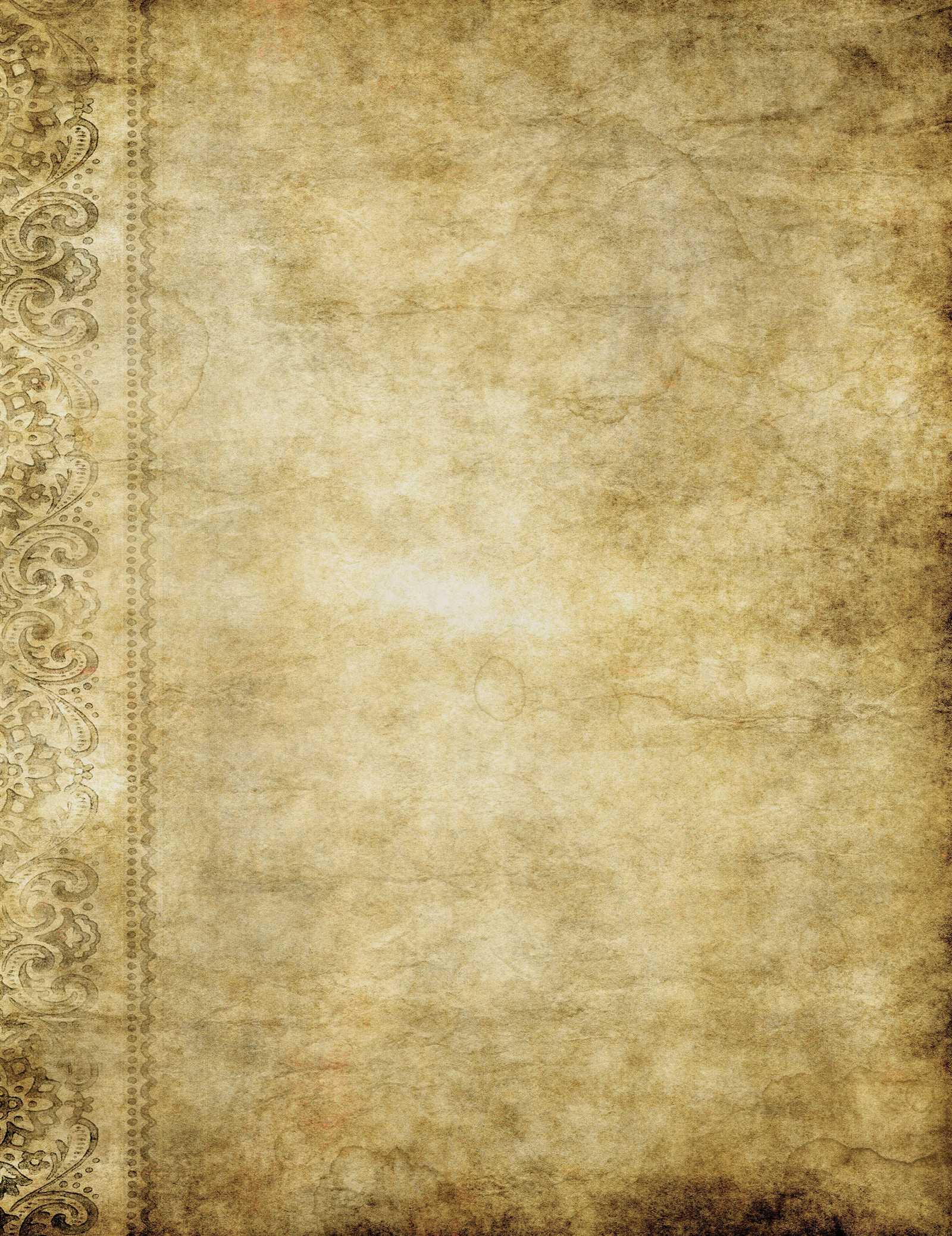 old letter background template