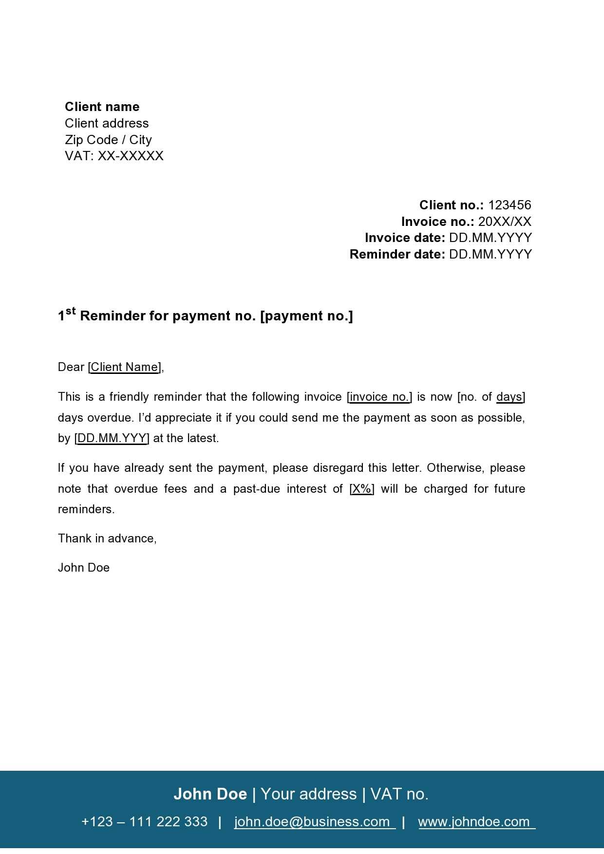 template for overdue payment letter