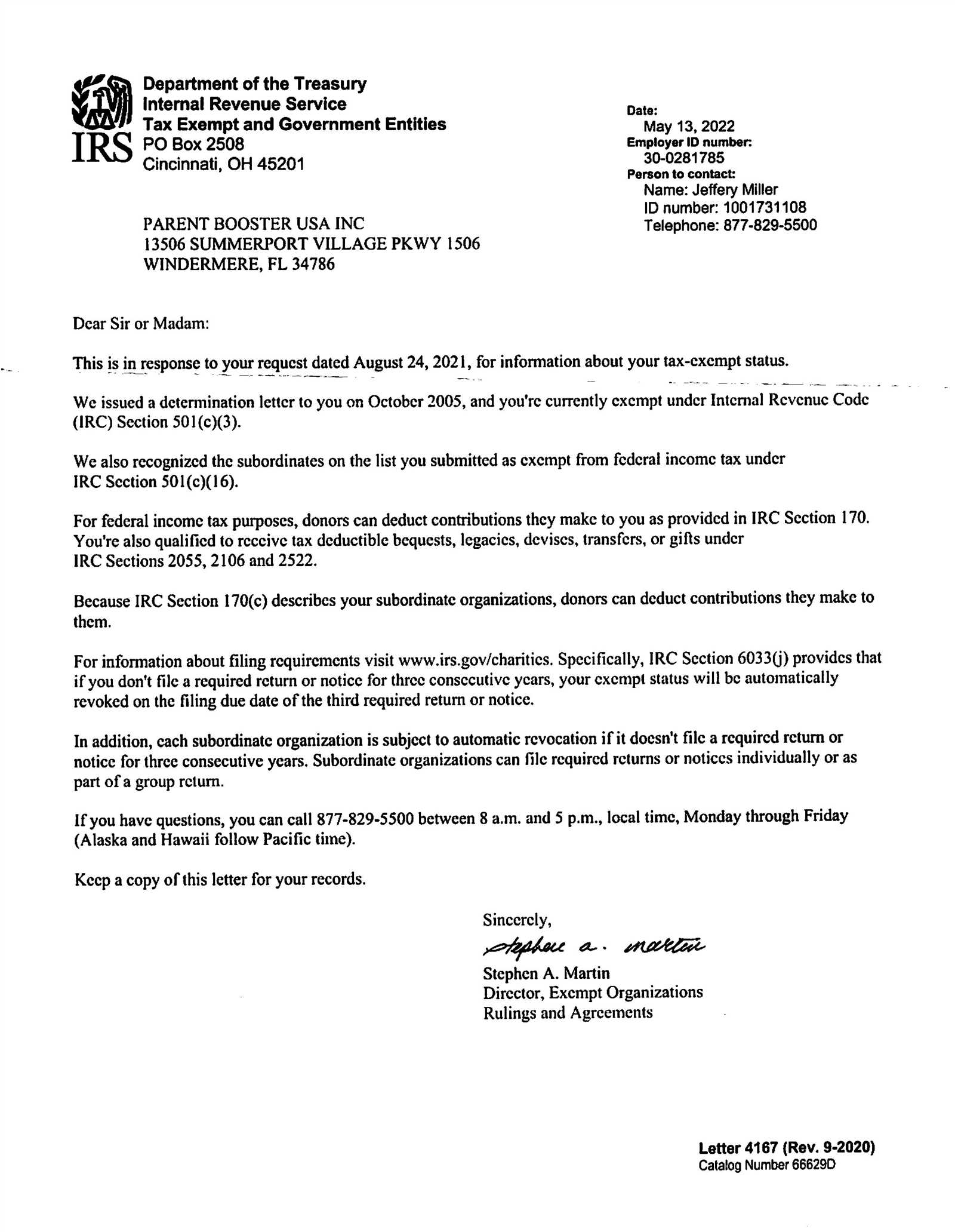 fake irs letter template