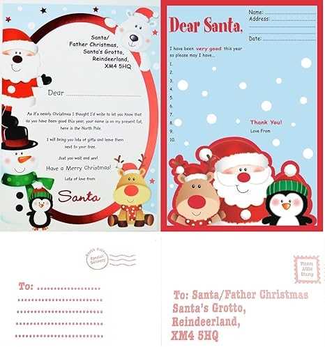 father christmas letter template