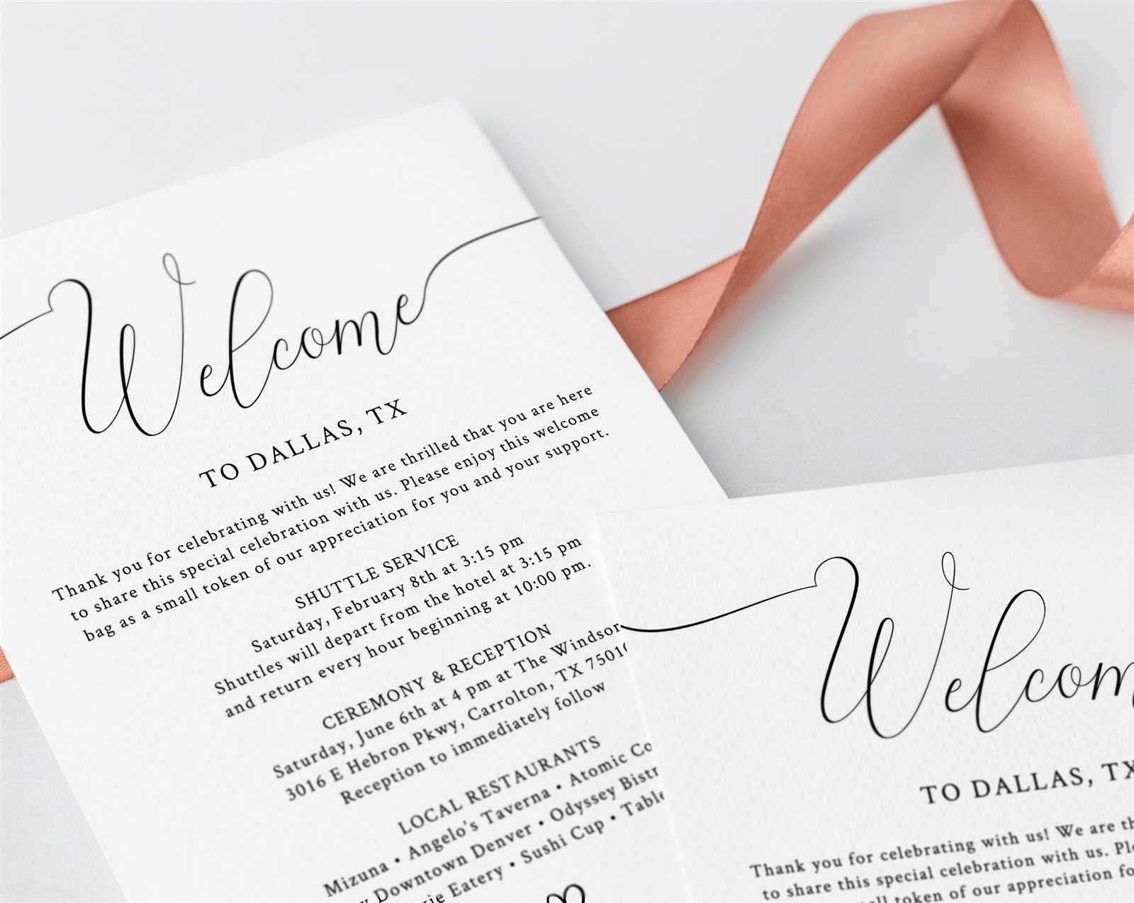 air b and b welcome letter template