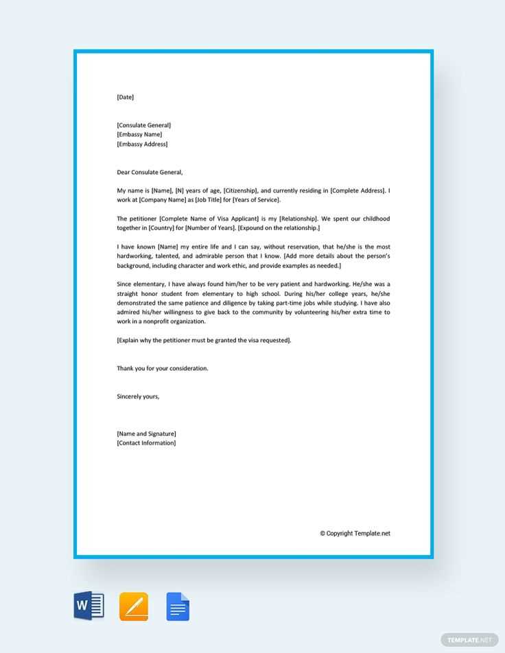 right to work letter template