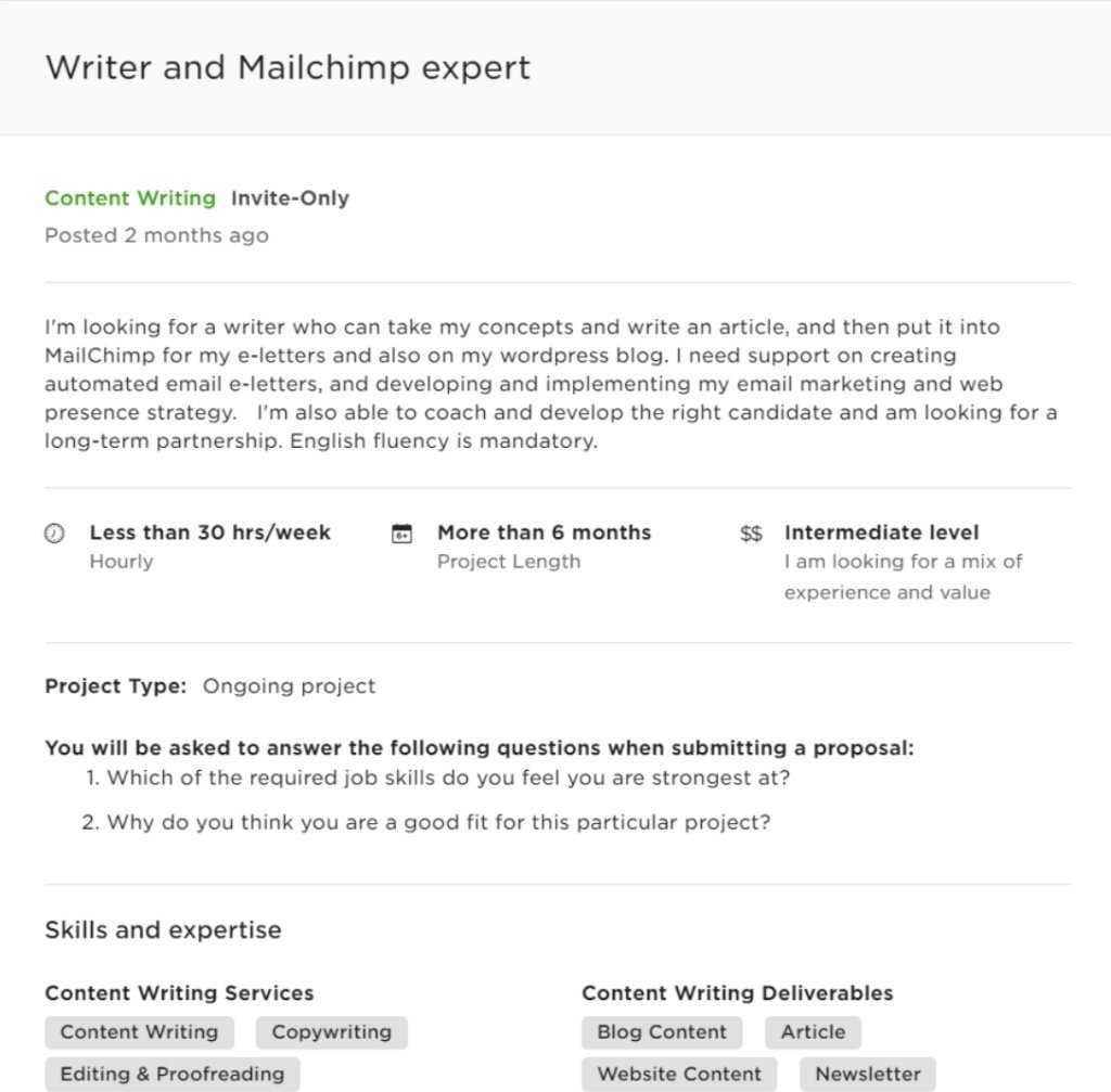 cover letter template for upwork