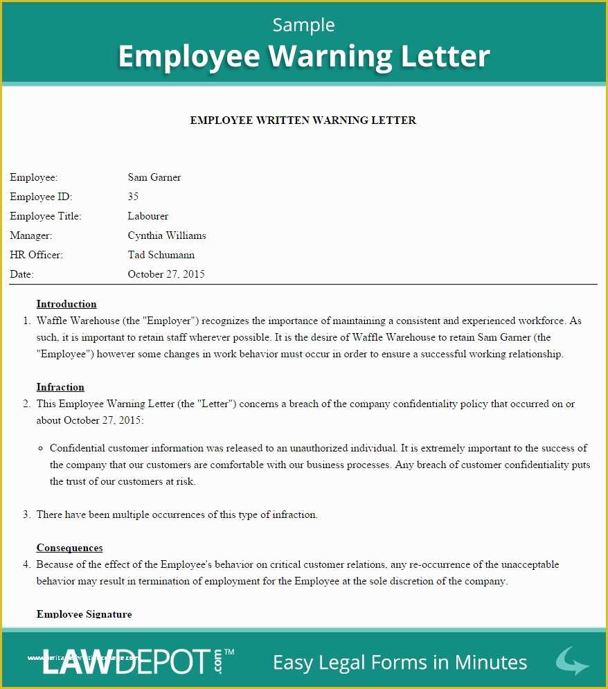 final warning letter template